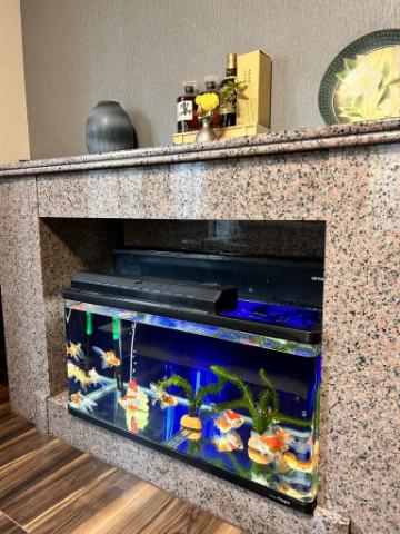 アクアフレンド八王子の水槽設置例